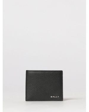 Bally Grained Leather Wallet - White