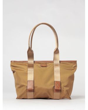Lancel Mistral Rollable Nylon Bag - Natural