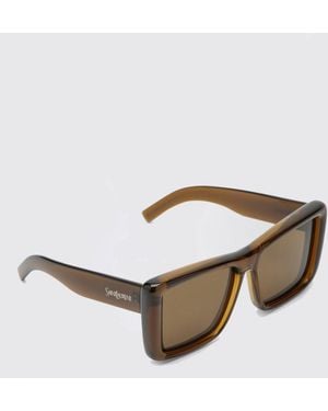 Saint Laurent Sl 900 Howl Acetate Sunglasses - Natural