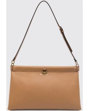 Etro Talk Leather Bag - Natural