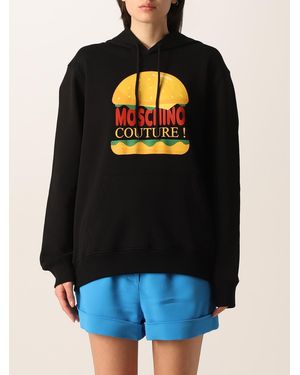 Moschino Hamburger Sweatshirt - Black