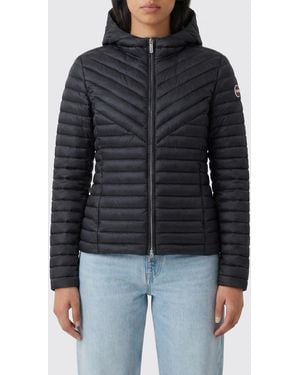 Colmar Padded Nylon Hooded Down Jacket - Blue
