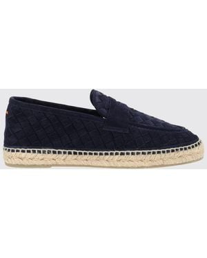 Castañer Wildleder-Espadrilles Von Für Herren Mit Penny-Steg Und Gummisohle - Blau