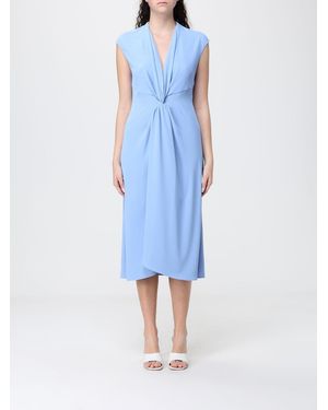 Hanita Draped Dress - Blue