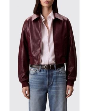 Calvin Klein Abrigo Mujer - Rojo