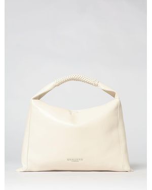 ERMANNO FIRENZE Avery Faux Leather Bag - Natural