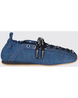Ganni Sporty Ballerina - Blue