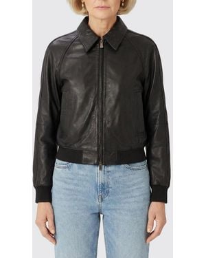 Pinko Leather Jacket - Black