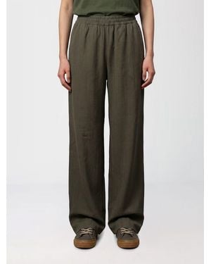Golden Goose High-Waisted Wide-Leg Palazzo Trousers - Green