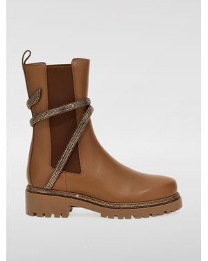 Rene Caovilla Cleo Ankle Boots - Marrone