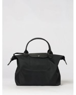 Longchamp Le Pliage Original Packable Recycled Nylon Tote Bag - Black