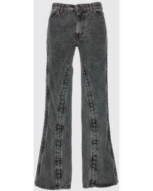 Y. Project Jeans Flared - Grigio