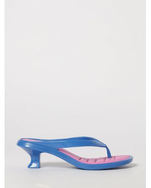 Melissa Pvc Zehentrenner-Sandalen Mit Offener Spitze Und Mittlerem Absatz - Blau