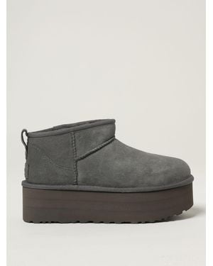UGG Flache Stiefeletten Damen - Grau