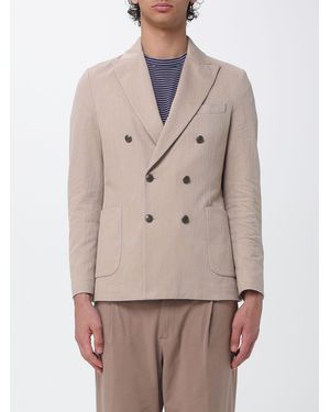 Circolo 1901 Double Breasted Cotton Blazer - Natural