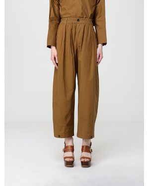 Soeur Cotton Cropped Pants - Natural