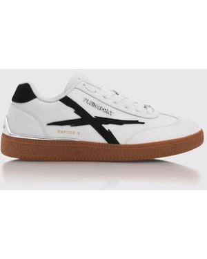 Philipp Plein Raptor-X Leather Trainers - White