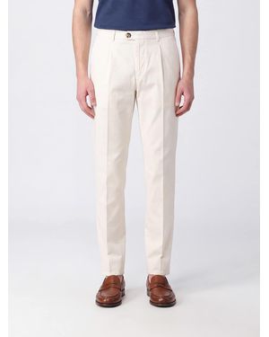 Brunello Cucinelli Pantaloni Sartoriali Slim Fit - Multicolore
