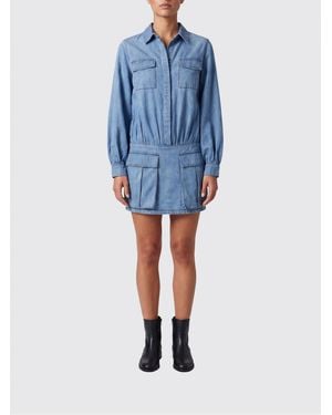 7 For All Mankind Denim Shirtdress - Blue