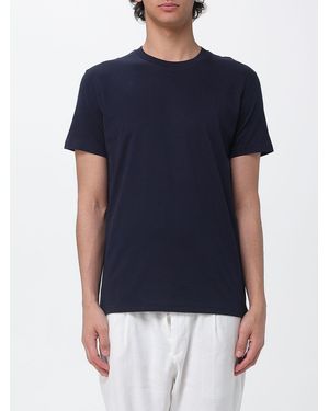 PT Torino Cotton And Silk T-Shirt - Blue