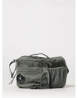 C.P. Company Nylon Bum Bag With Applied Logo And Adjustable Strap - Gray