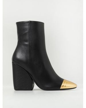 N°21 Leather Ankle Boots - Black