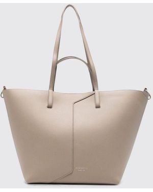 Emporio Armani Flared Shoulder Bag - Natural