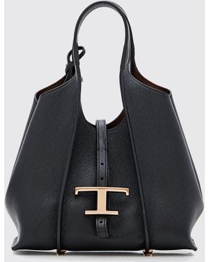 Tod's Borsa A Spalla Donna - Nero