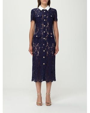 Self-Portrait Dress - Blue