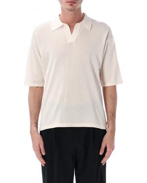 Roberto Collina Cotton Polo Shirt - White