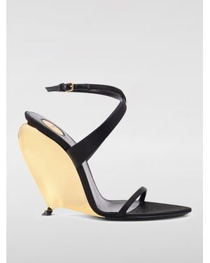 Saint Laurent Sandalo Tallulah - Nero
