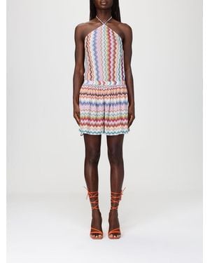 Missoni Lurex Viscose Zig-Zag Pattern Shorts - Multicolor