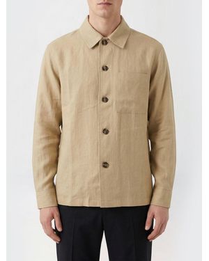 LeKasha Linen Shirt Jacket - Natural