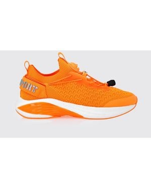 Philipp Plein Crochet Knit Sneakers - Orange