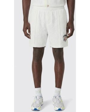 CASABLANCA Cotton Terry Shorts - White
