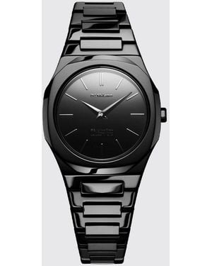 D1 Milano Mirror Watch - Black