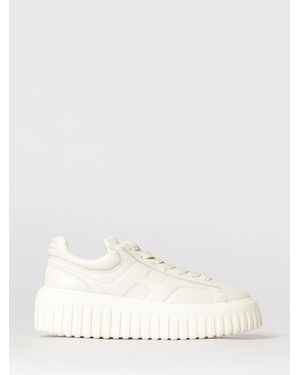 Hogan H-Stripes Sneakers - Natural