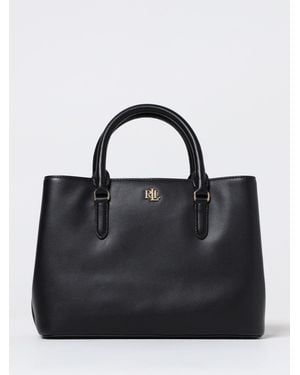 Ralph Lauren Marcy Leather Bag - Black