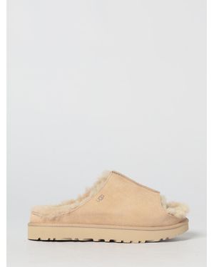 UGG Greenport Suede Sliders - Natural