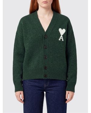 Ami Paris Cardigan - Verde