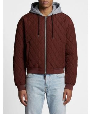 DSquared² Quilted Polyester Jacket - Red