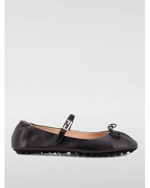 フラットシューズ FENDI BALLERINA WITH FF BAGUETTE PATTERN Fendi Ballerina With Ff Baguette Pattern Flat | THE LIST