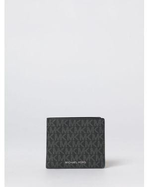 Michael Kors Greyson Coated Cotton Wallet With All-Over Monogram