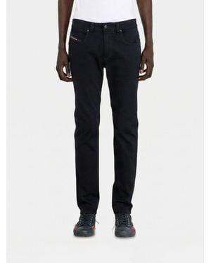 DIESEL D-Strukt Slim Fit Jeans Aus Denim - Schwarz