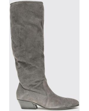 Pedro Garcia High Suede Boots - Grey