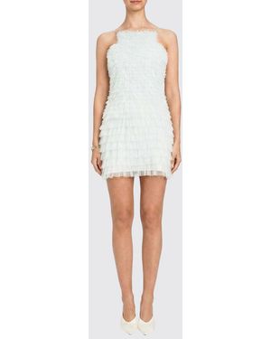 Twinset Tulle Mini Dress - White