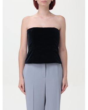 Tom Ford Velvet Corset Top - Black