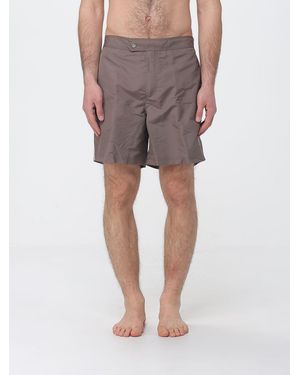 Brunello Cucinelli Polyester Swim Trunks - Grey
