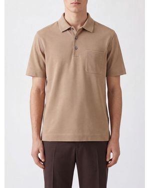 ZEGNA Polo Shirt - Natural