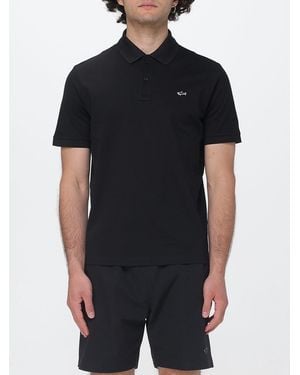 Paul & Shark Paul &Amp Shark Cotton Polo Shirt With Mini Logo - Black